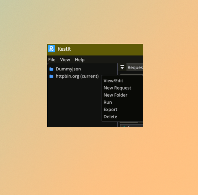 Collection Menu