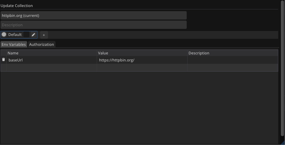 Collection_Environment_variables